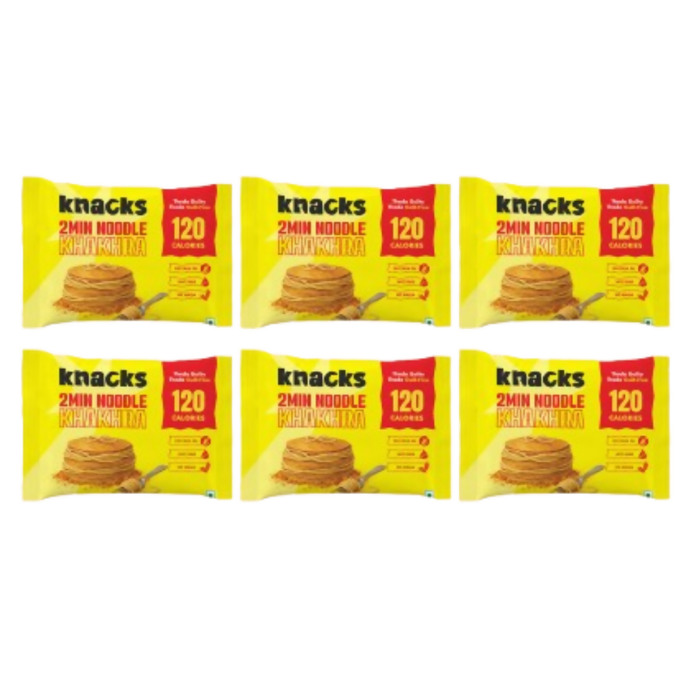 Knacks Coin Khakhra Crisps - 2Min Noodle Flavour | Grocsy