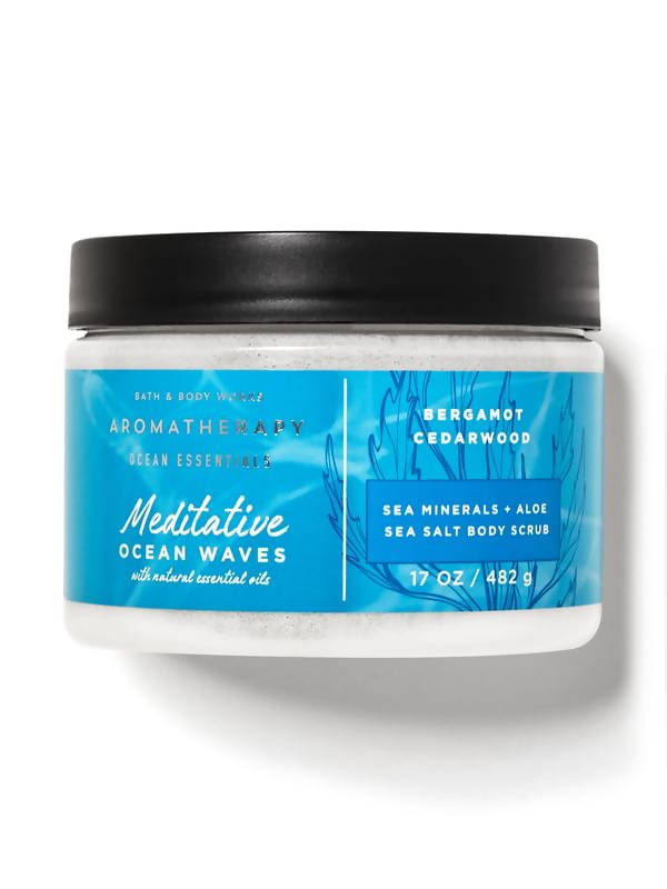 Bath & Body Works Bergamot Cedarwood Body Scrub | Grocsy