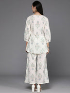 Ahalyaa Women's Traditional Wear Co-ods - Off White | Grocsy
