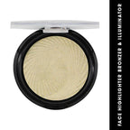 Fashion Colour Face Highlighter Bronzer & Illuminator-Shade 02 (Fair Skin Tone) | Grocsy