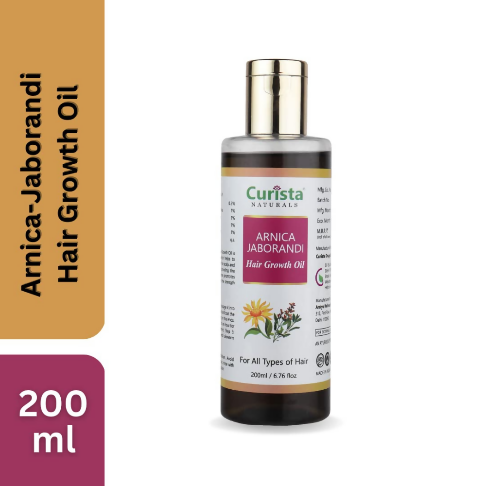 Curista Naturals Arnica Jaborandi Hair Growth Oil | Grocsy