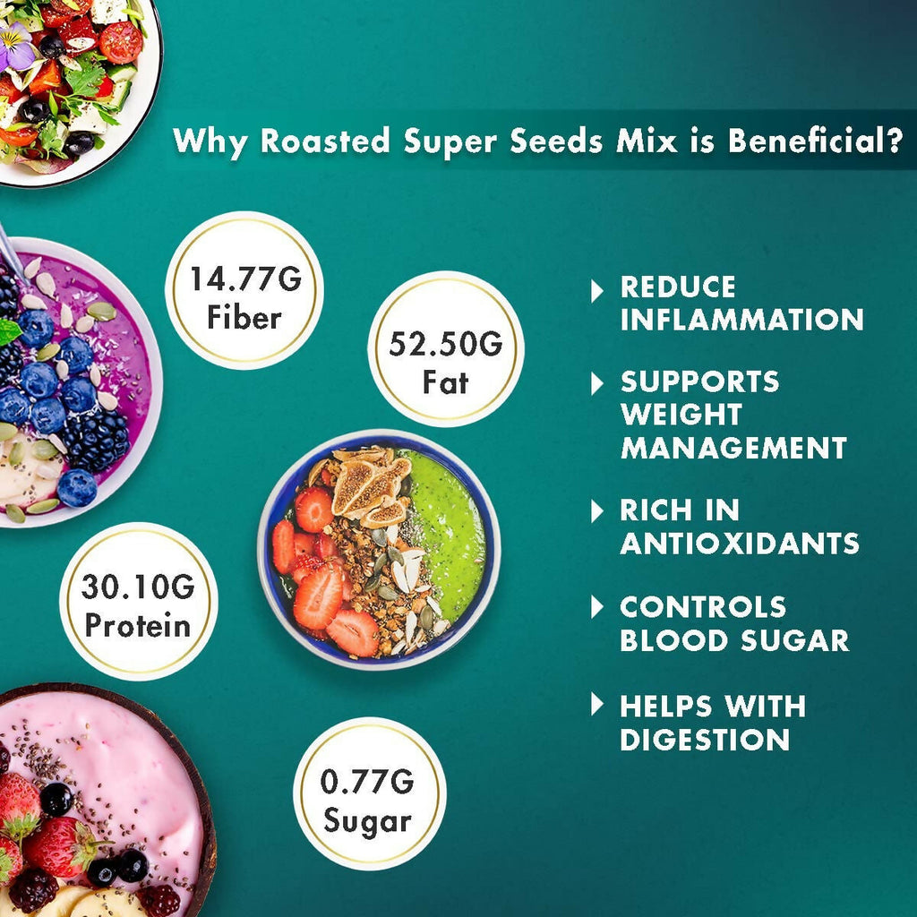 Sorich Organics Roasted Super Seed Mix | Grocsy