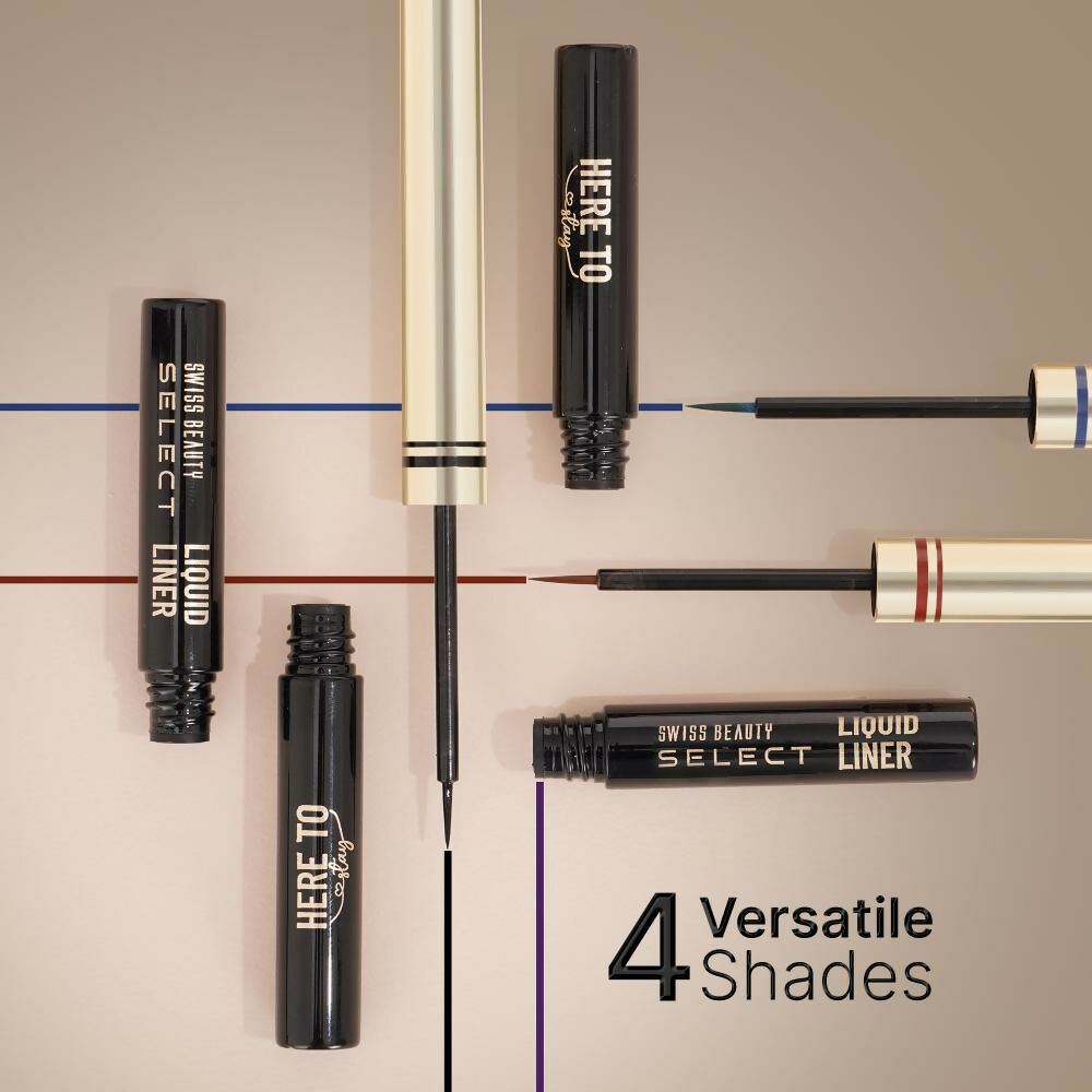 Swiss Beauty Select Here To Stay Liquid Liner, 2-Infinite Purple | Grocsy