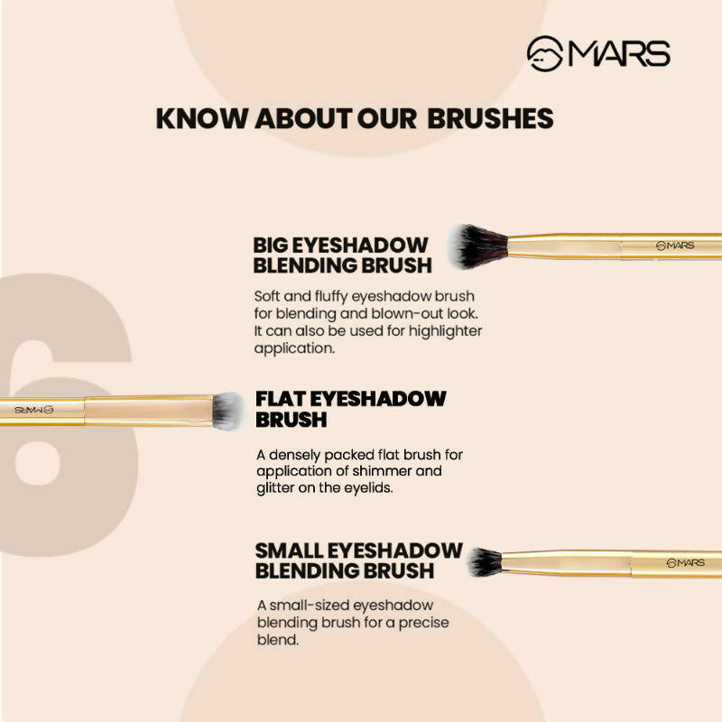 MARS Artist's Arsenal Brush Set (6 pcs) | Grocsy