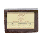 Khadi Natural Herbal Apricot Scrub Soap | Grocsy