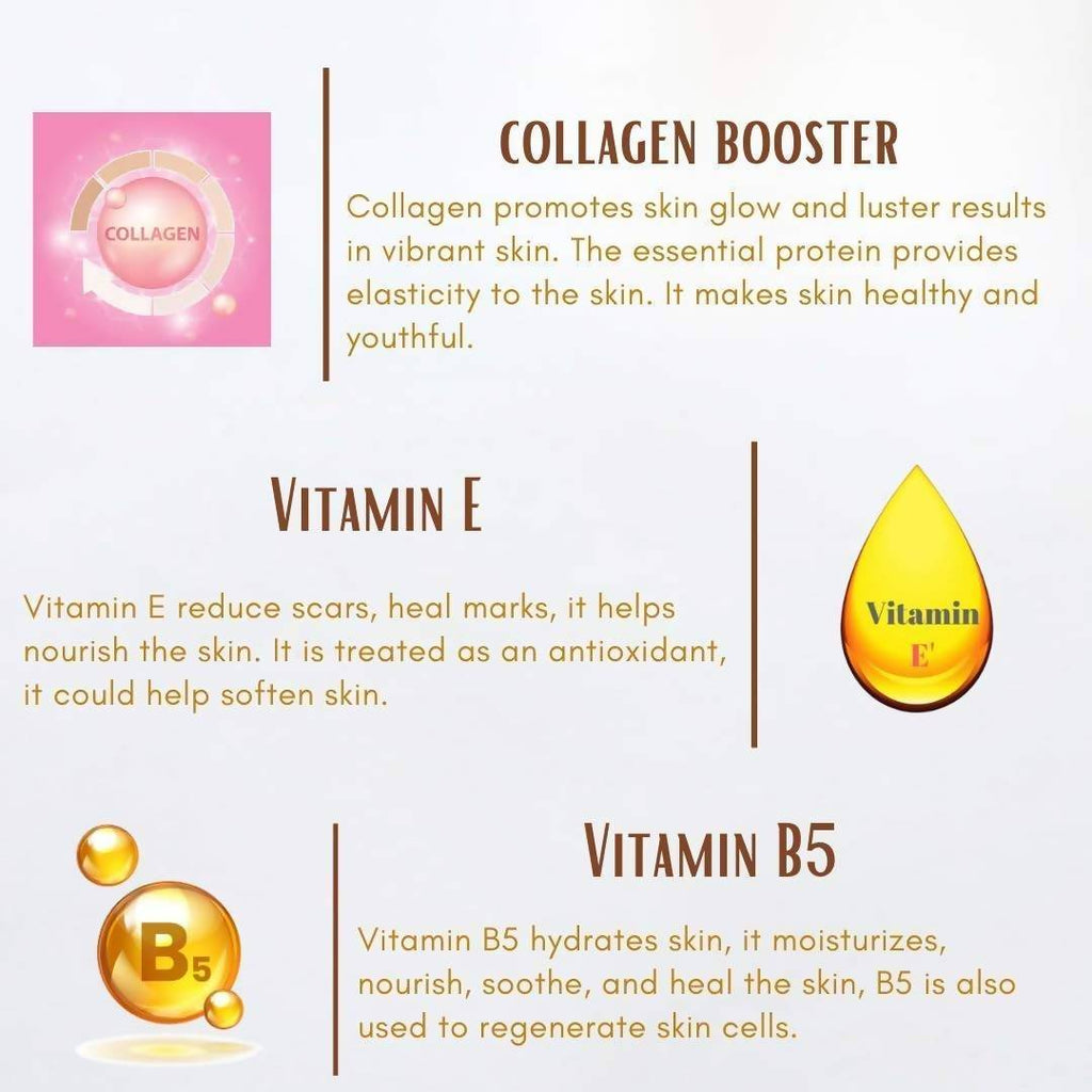Aegte 24K Gold Vitamin C Serum (With Collagen Booster) | Grocsy
