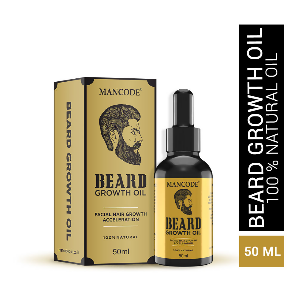 Mancode Beard Growth Oil | Grocsy