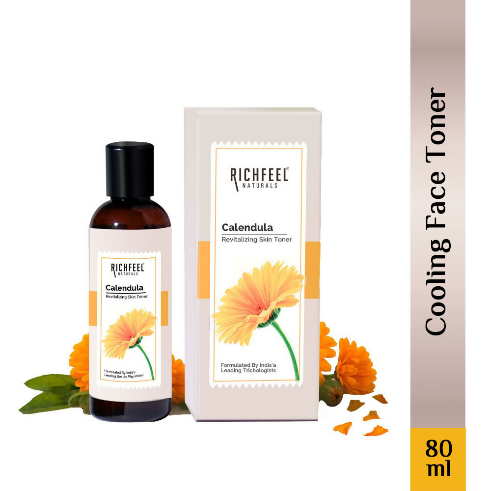 Richfeel Calendula Revitalising Skin Toner | Grocsy