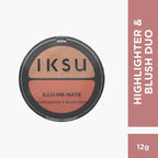 IKSU Illu-Me-Nate Highlighter & Blush Duo | Grocsy