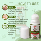 Babyorgano Natural Cold Relief Roll On | Grocsy