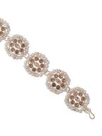 NVR Women's Gold-Polished Traditional Trending Matha Patti | Grocsy