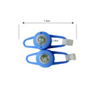 Safe-O-Kid Bicycle/Baby Stroller Led Light With Sos Signal Light Complete Front & Rear Road Safety - Blue | Grocsy