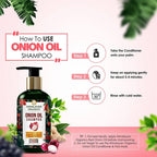 Himalayan Organics Onion Oil Shampoo | Grocsy