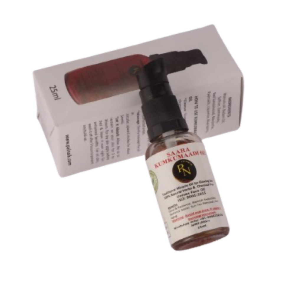 Saara Kumkumaadi Oil, Promote Healthy Skin & Radiant Complexion | Grocsy