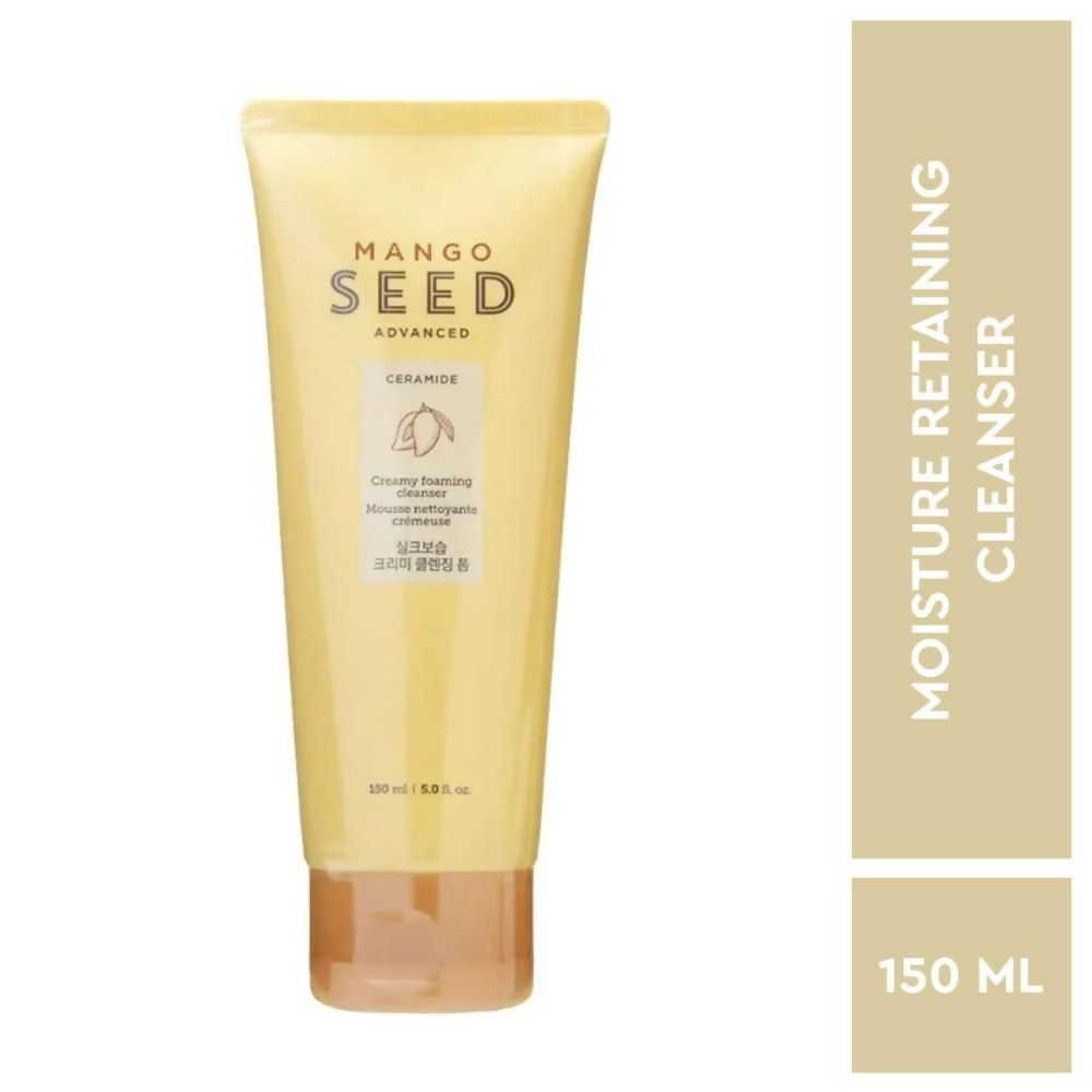 The Face Shop Mango Seed Creamy Foaming Cleanser | Grocsy
