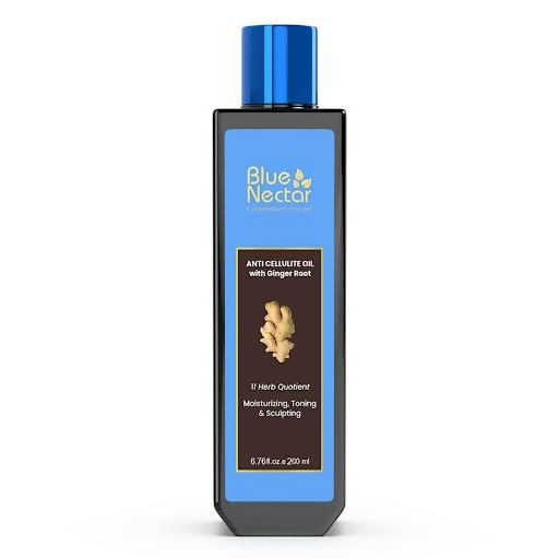 Blue Nectar Ginger Oil Anti Cellulite Body Massage Oil | Grocsy