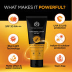 The Man Company Sunscreen Lotion SPF 30 | Grocsy