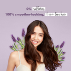 Love Beauty And Planet Argan Oil And Lavender Sulphate Free Shampoo For Dry & Frizzy Hair | Grocsy