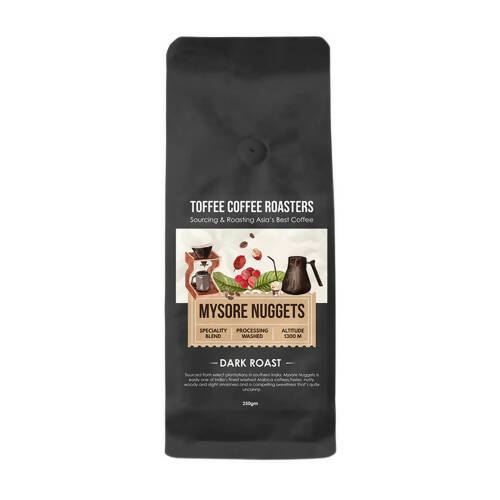 Toffee Coffee Roasters Mysore Nuggets - Specialty Blend Coffee | Grocsy