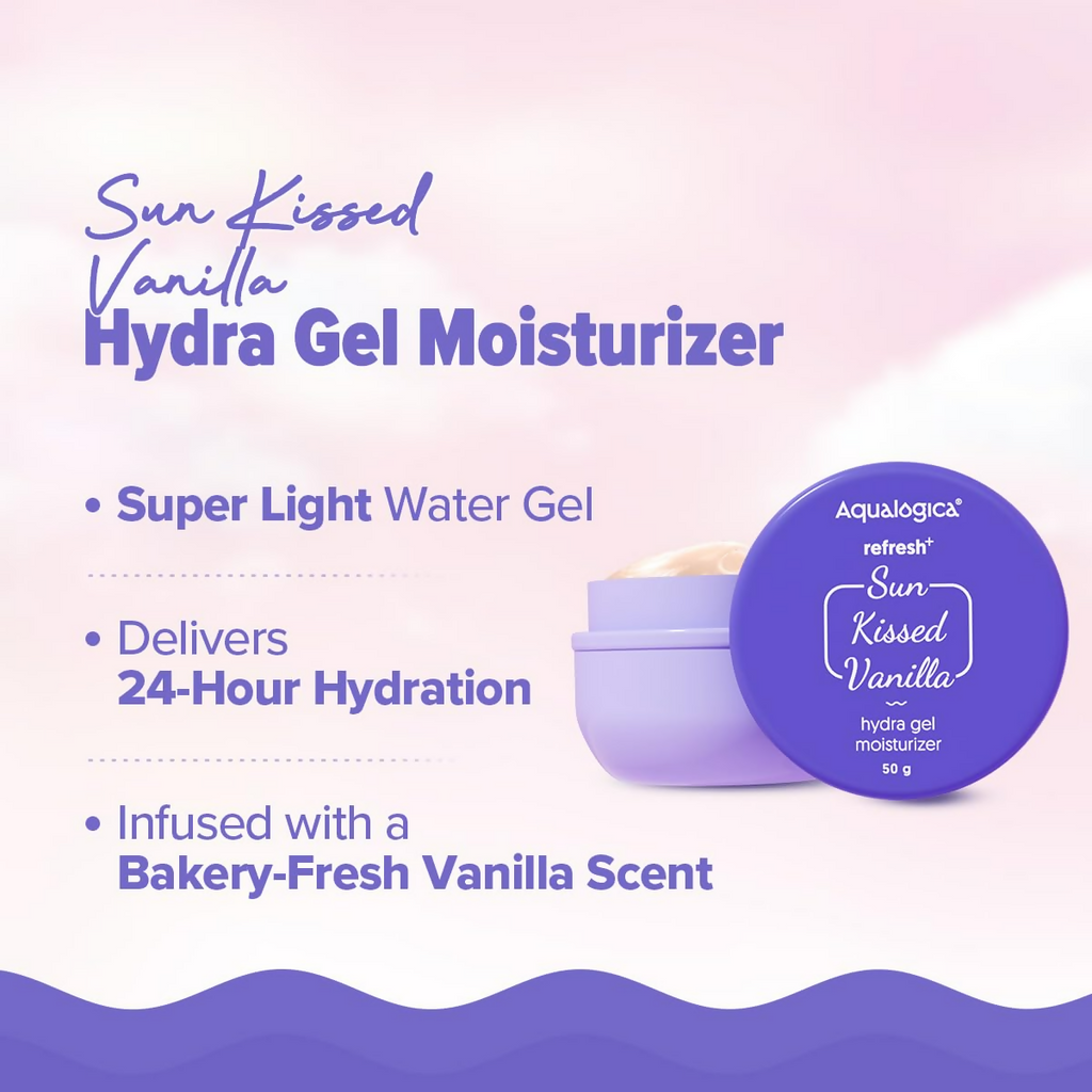 Aqualogica Refresh+ Vanilla Body Care Gift Set Kit | Grocsy