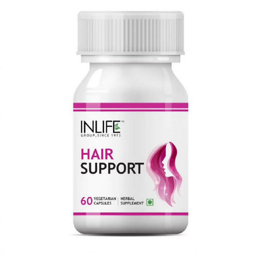 Inlife Hair Support Herbal Capsules | Grocsy