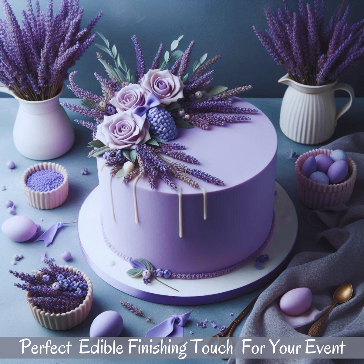 Confect Lavender Fondant | Edible Sugarpaste | Grocsy