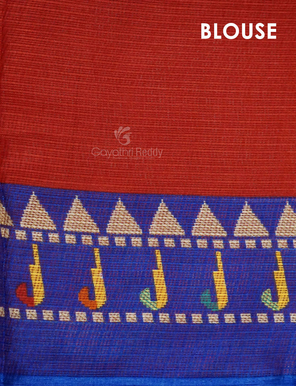 Dark Red Colour With All Over Buttes Semi Silk Kota Saree By Gayathri Reddy Designer Studio | Grocsy