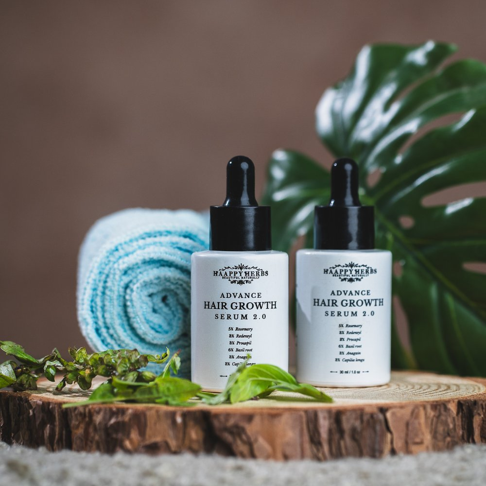 Haappyherbs Advance Hair Growth Serum | Grocsy