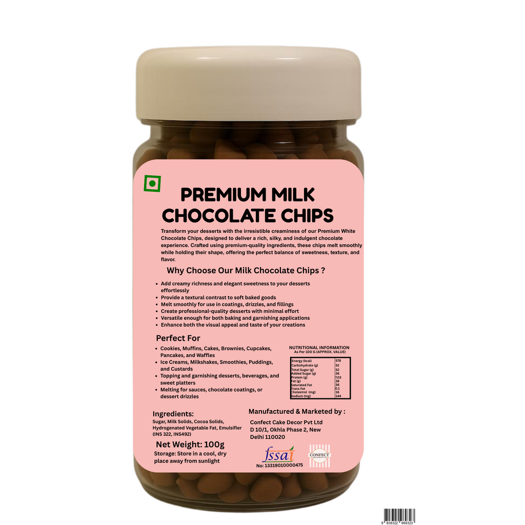 Confect Milk Chocolate Chips | Grocsy