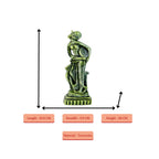Sowpeace Premium Terracotta Abstract Lady with Deer Tabletop | Grocsy