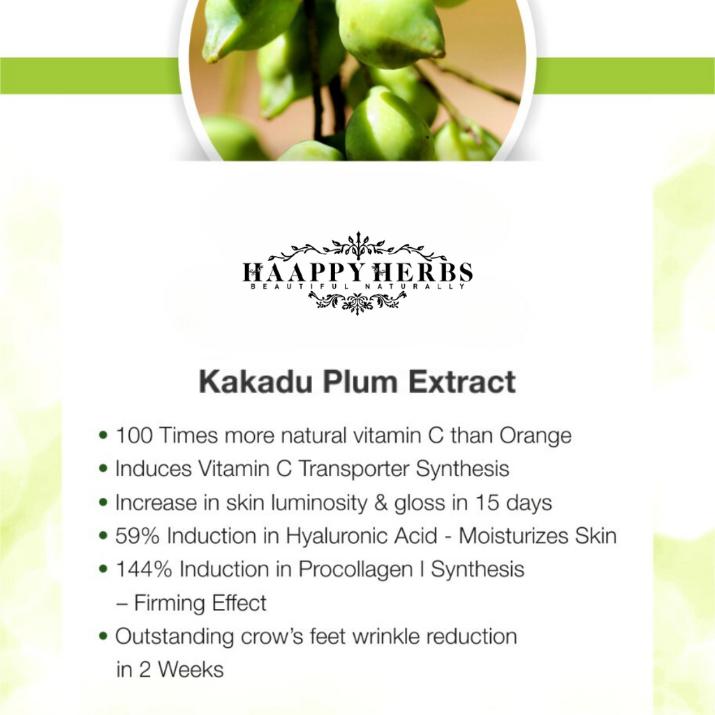 Haappyherbs C Shine 20% Vitamin C Absorption Booster Serum | Grocsy