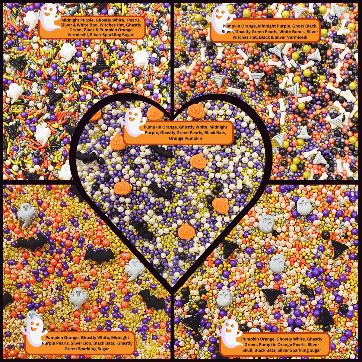 Confect Halloween sprinkles Multipack 2 (New) | Grocsy