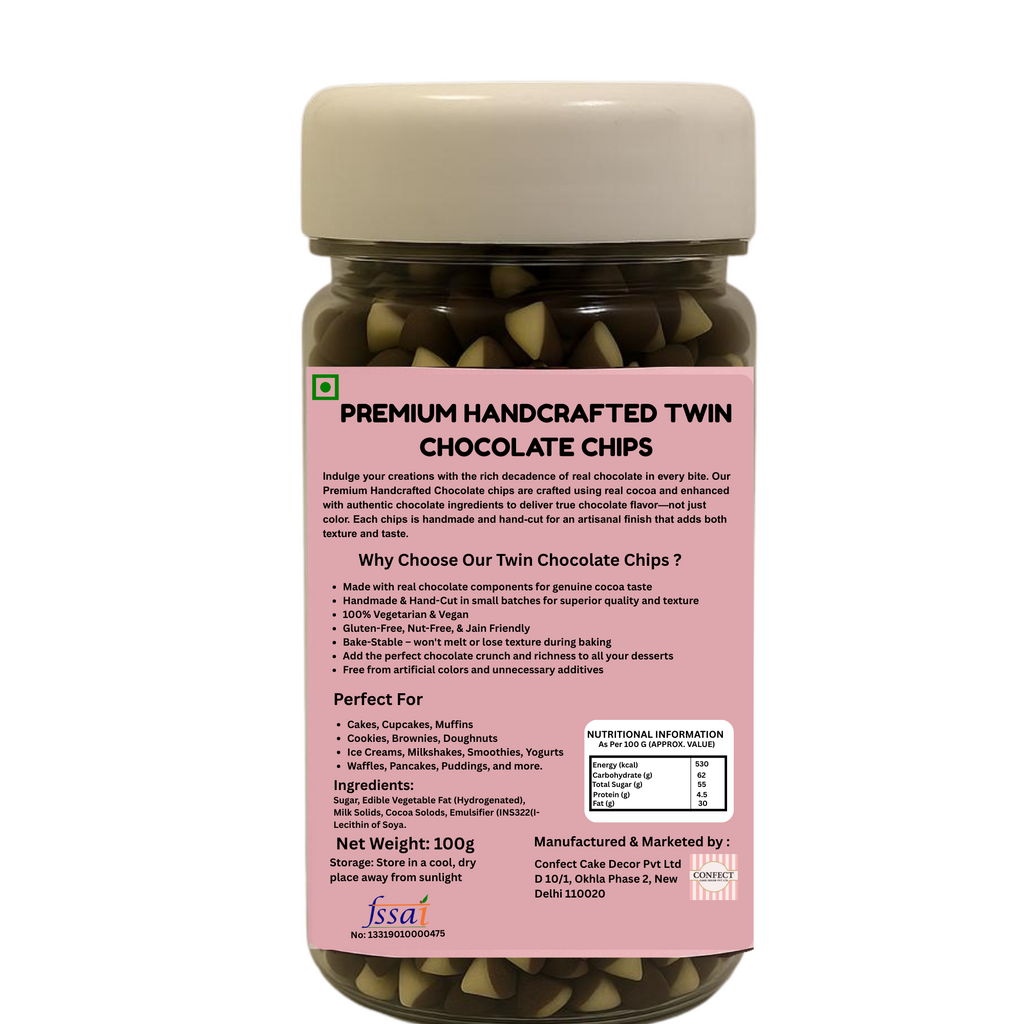 Confect Twin Chocolate Chips | Grocsy