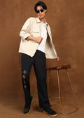 Fabmade Noir Bloom Trousers | Grocsy
