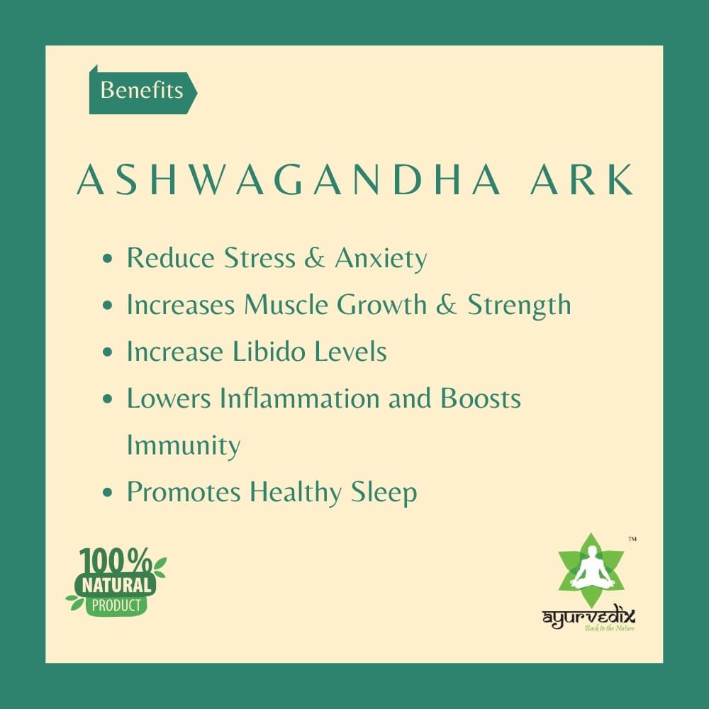 Ayurvedix Ashwagandha Ark | Grocsy