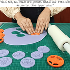 Confect Celebration Stencils Toppers Cutters (Congrats) | Grocsy