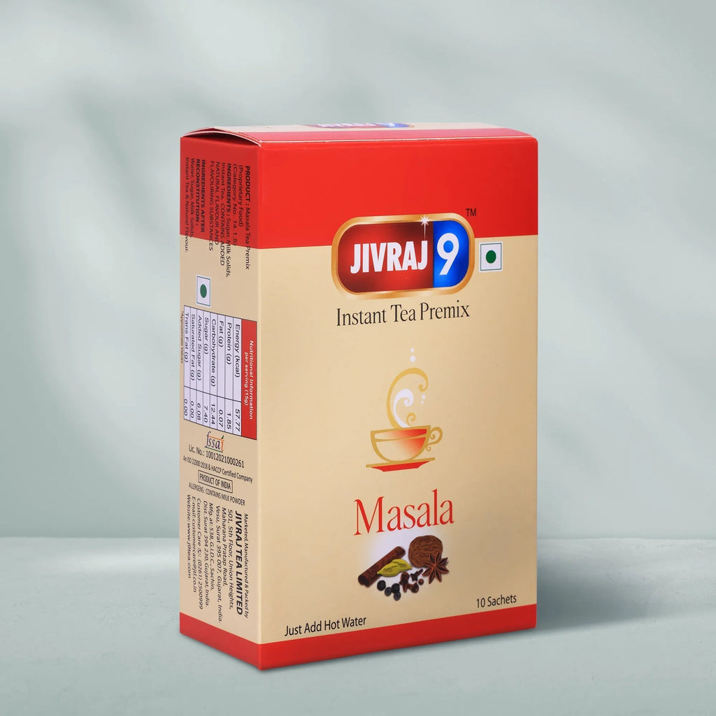 jivraj9 Tea Masala Premix Tea Box | Grocsy