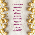 Confect Golden | Edible Chocolate Eggs Multipack | Grocsy