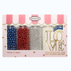 Confect Patriotic Disco Balls Assorted Sprinkles (DB-03) | Grocsy