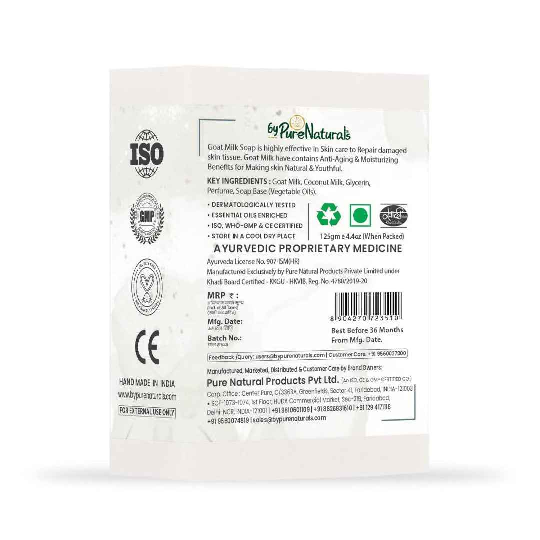 byPureNaturals Goat Milk Soap | Grocsy