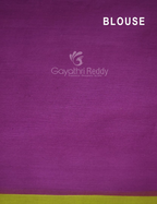 Block Print Apple Green Coloured Mulmul Cotton Saree By Gayathri Reddy Designer Studio | Grocsy