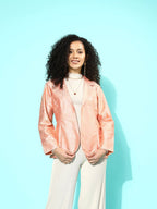 Ahalyaa Women Printed Blazer | Grocsy