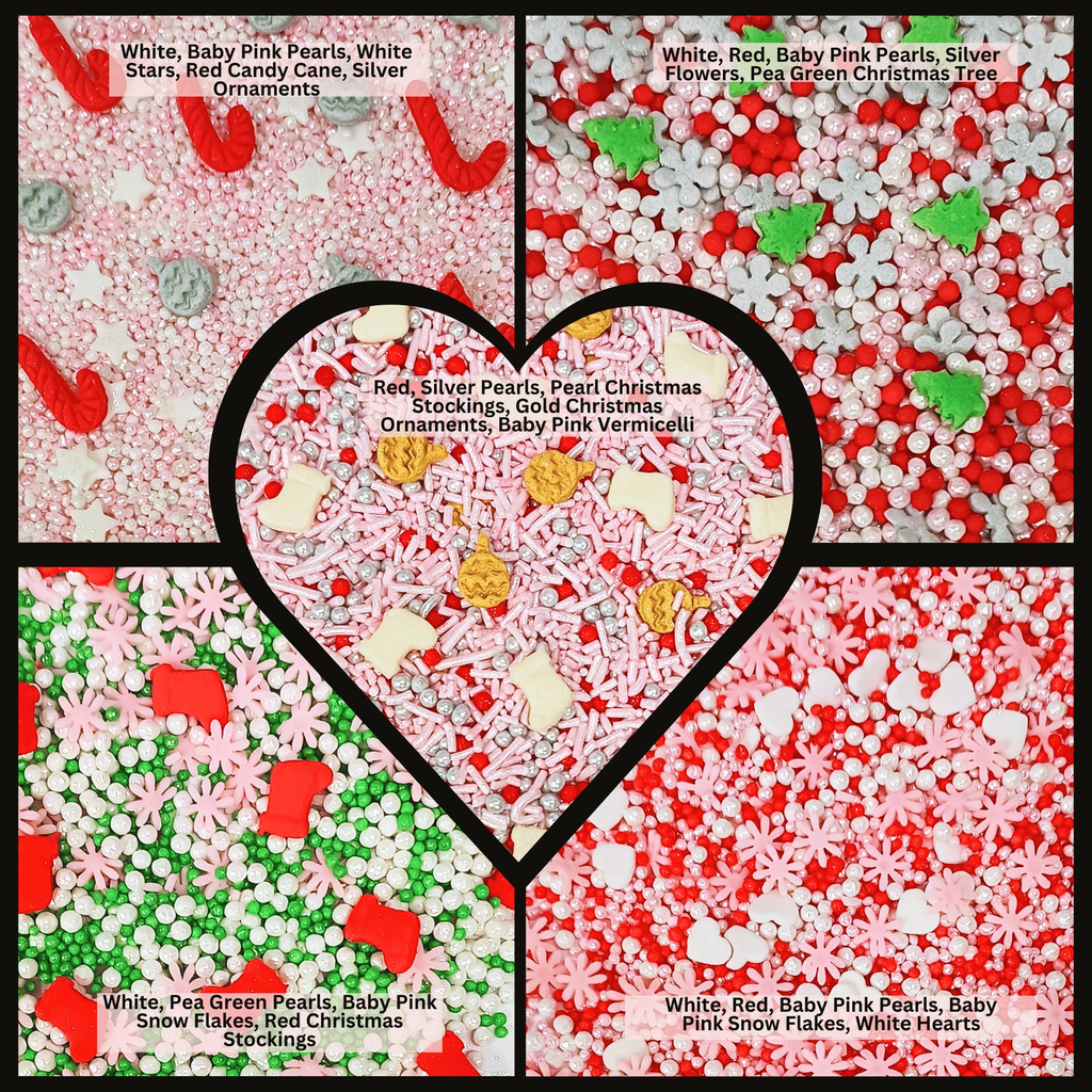 Confect Christmas Sprinkles CH Multipack 23 | Grocsy