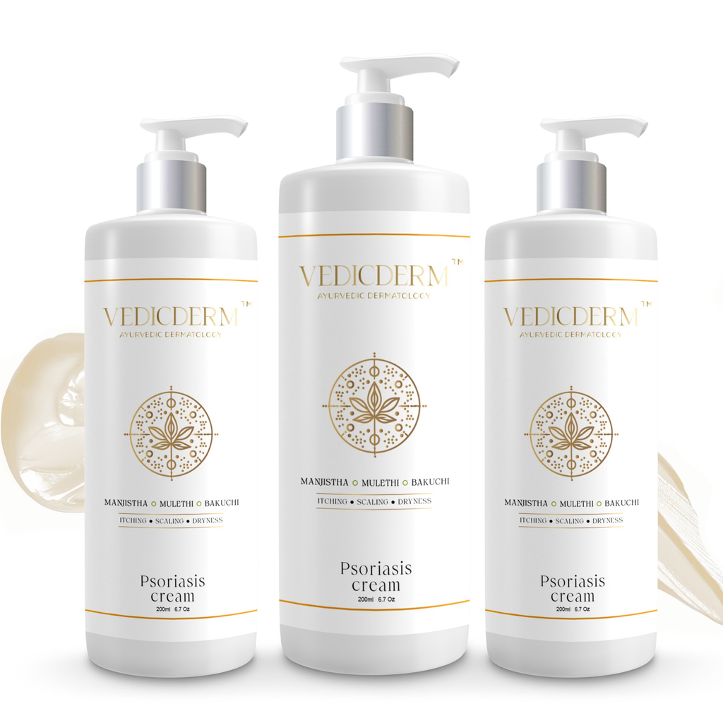 Vedicderm Psoriasis Cream with 2% Bakuchi Extract | Grocsy
