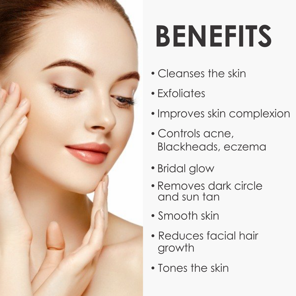 Nuerma Science Ubtan Face Pack Powder ( Face & Body Scrub ) | Grocsy