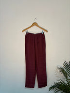 trueBrowns Purple Dobby Co-ord Set | Grocsy