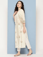 Ahalyaa Women Floral Printed Kurta | Grocsy
