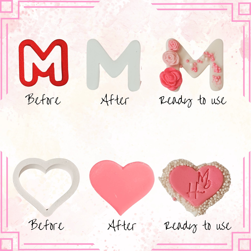 Confect Toppers Cutters | Best Mom Ever Topper Cutter | Fondant Cutter | (MDay-Cutters-06) | Grocsy