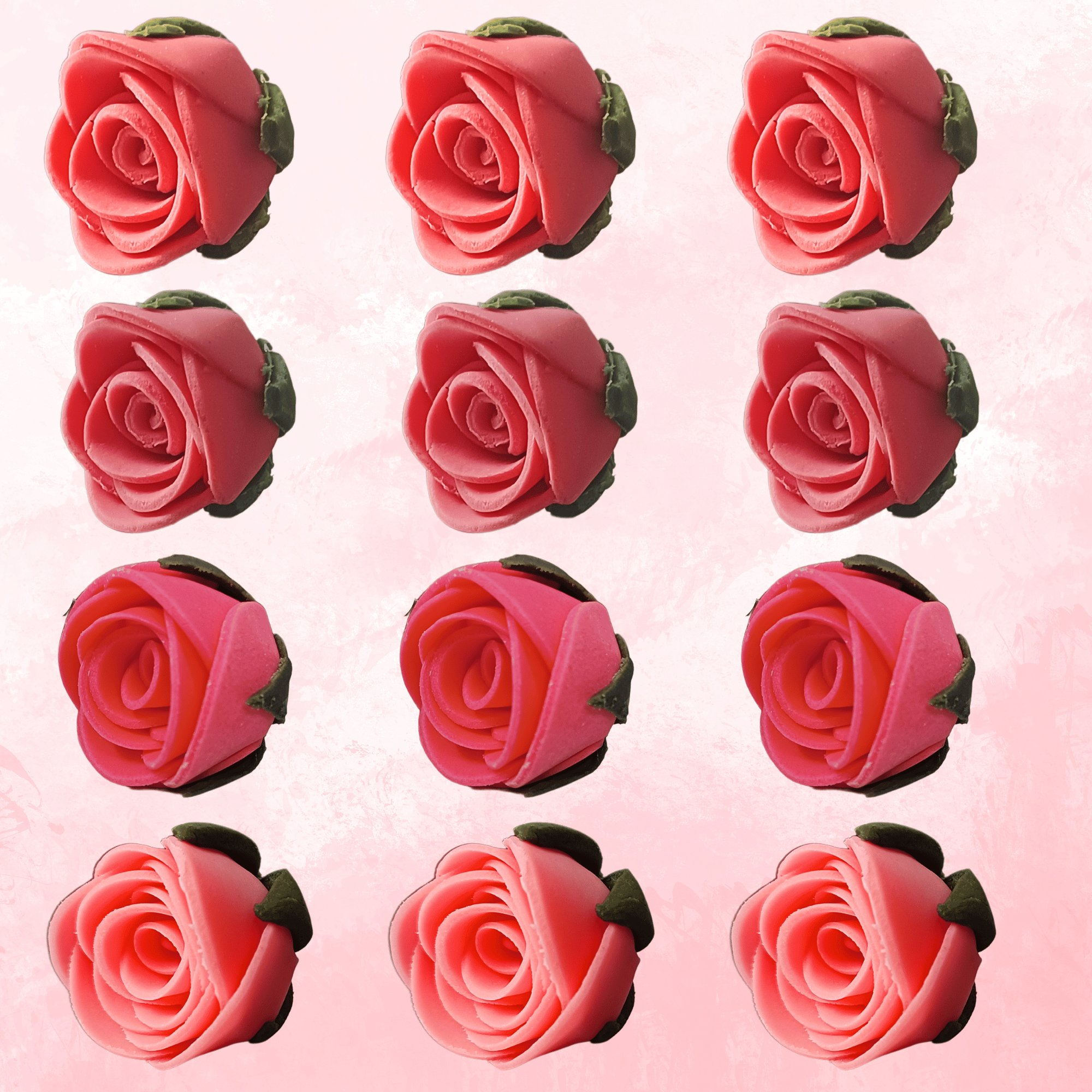 Confect Ombre- 1 | Edible Sugar Roses Topper | Grocsy