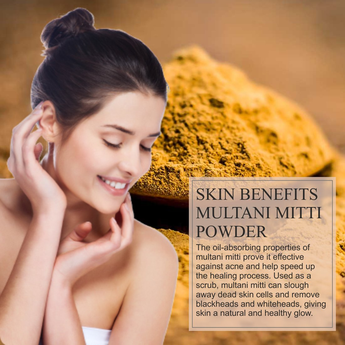 Nuerma Science Multani Mitti Powder For Glowing Skin & Anti Pigmentation | Grocsy